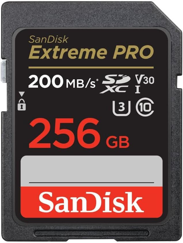 SanDisk 256GB Extreme Pro SDXC UHS-I 200MB/S | SDSDXXD-256G-GN4IN