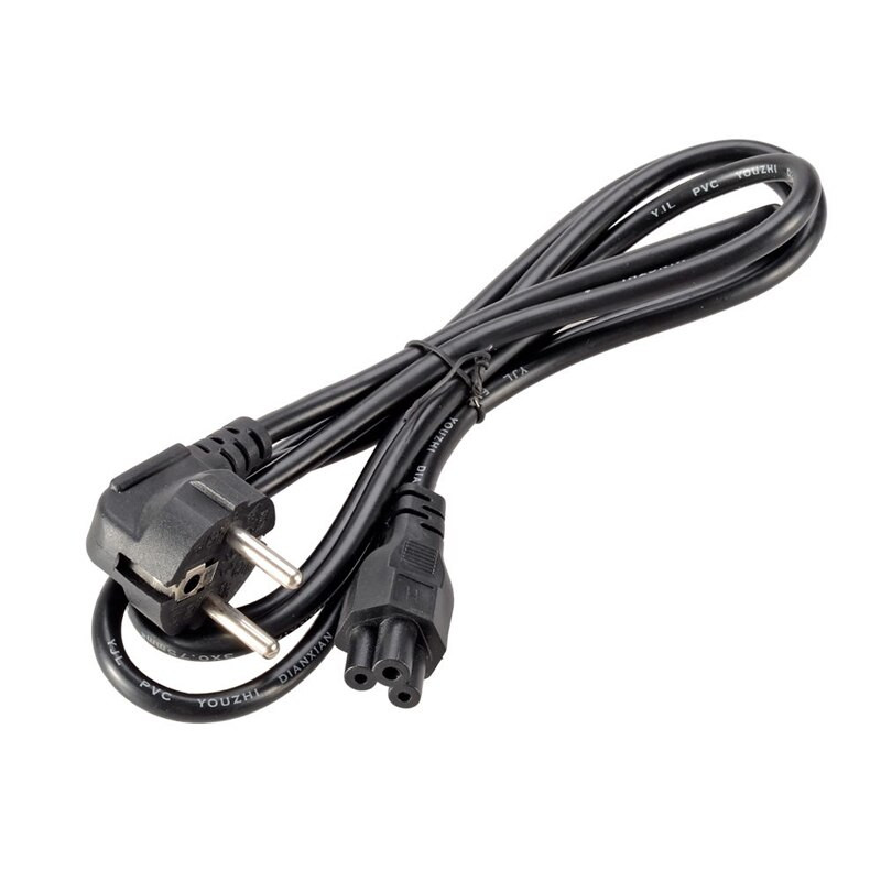 EU Plug AC Laptop Power Cable For Asus HP Sony Dell Lenovo Acer Samsung Toshiba