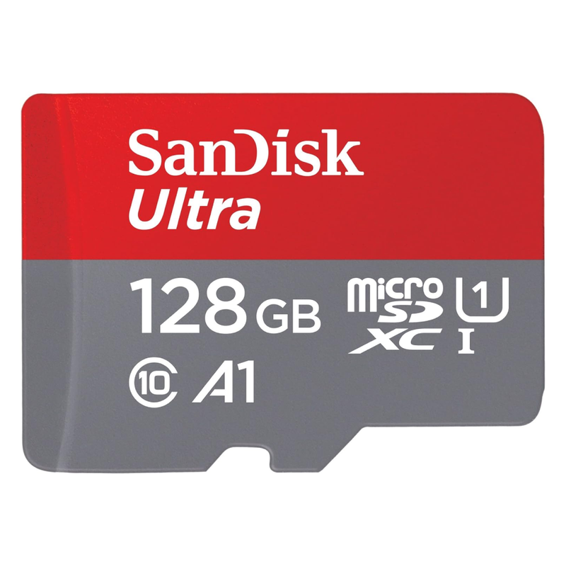 SanDisk 128GB Ultra microSDXC UHS-I Memory Card | SDSQUAB-128G-GN6MN