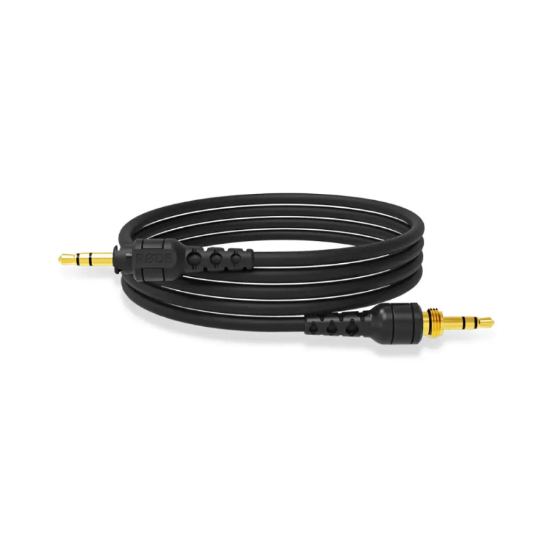 RODE 1.2m Headphone Cable For Use with the RØDE NTH-100 Headphones,Black| NTH-CABLE12