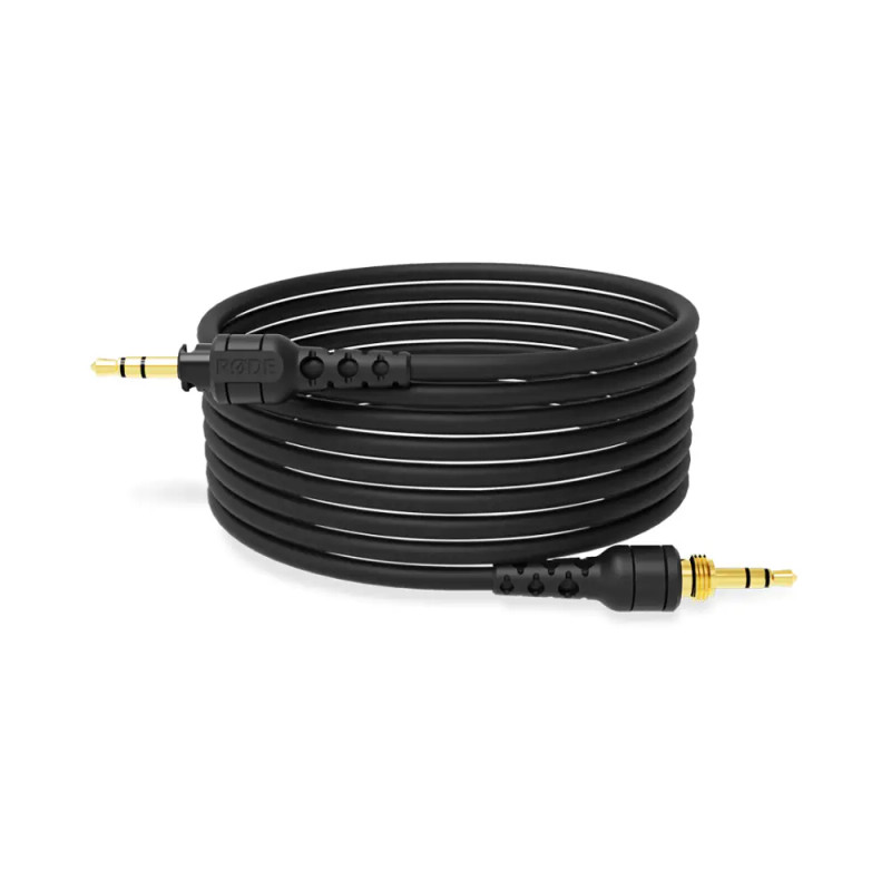RODE 2.4m Headphone Cable For Use with the RØDE NTH-100 Headphones,Black|NTH-CABLE24