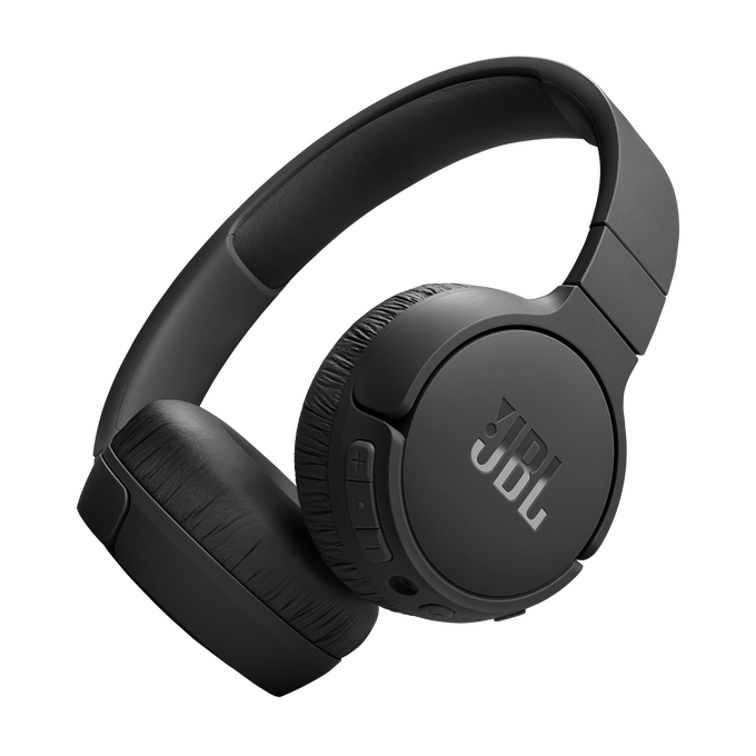 JBL Tune 670NC — Adaptive Noise Cancelling Wireless On-Ear Headphones | 70H Battery, Pure Bass | Black