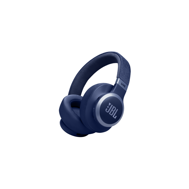 JBL Live 770NC Wireless Noise Cancelling Over-Ear Headphones - Blue | LIVE770NCBLU