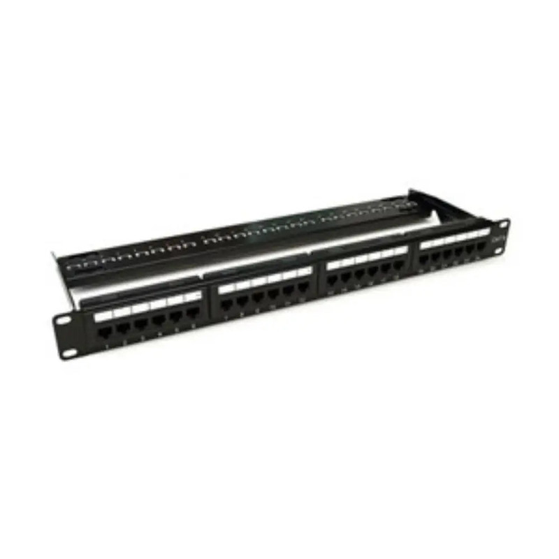 Eussonet Aluminum Empty Patch Panel UTP Cat6 24 Port | EU-3M24
