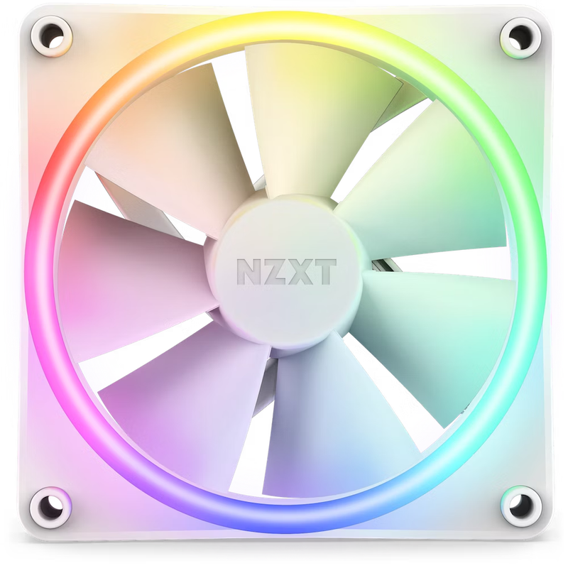 NZXT F120 RGB Duo Fan - White | RF-D12SF-W1
