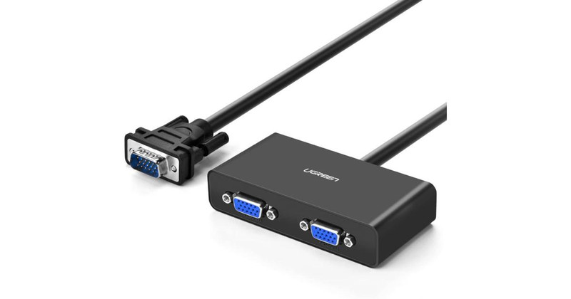 UGREEN 20918 VGA Male 2 Female Video Splitter | 20918