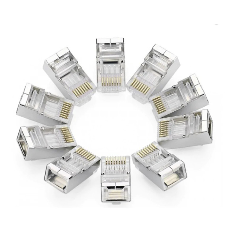 UGreen Cat6 Shielded Crystal Head - 10pack | NW111 | 20333