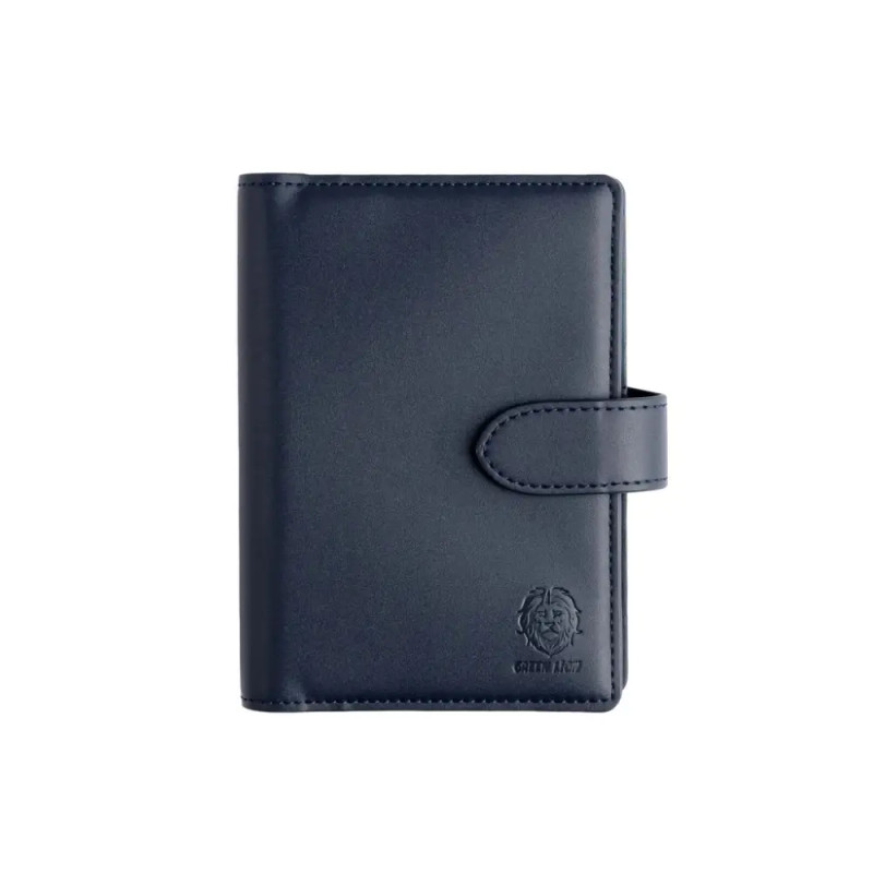 Green Lion Passport Pouch , Blue | GNPASPOTPCHBL