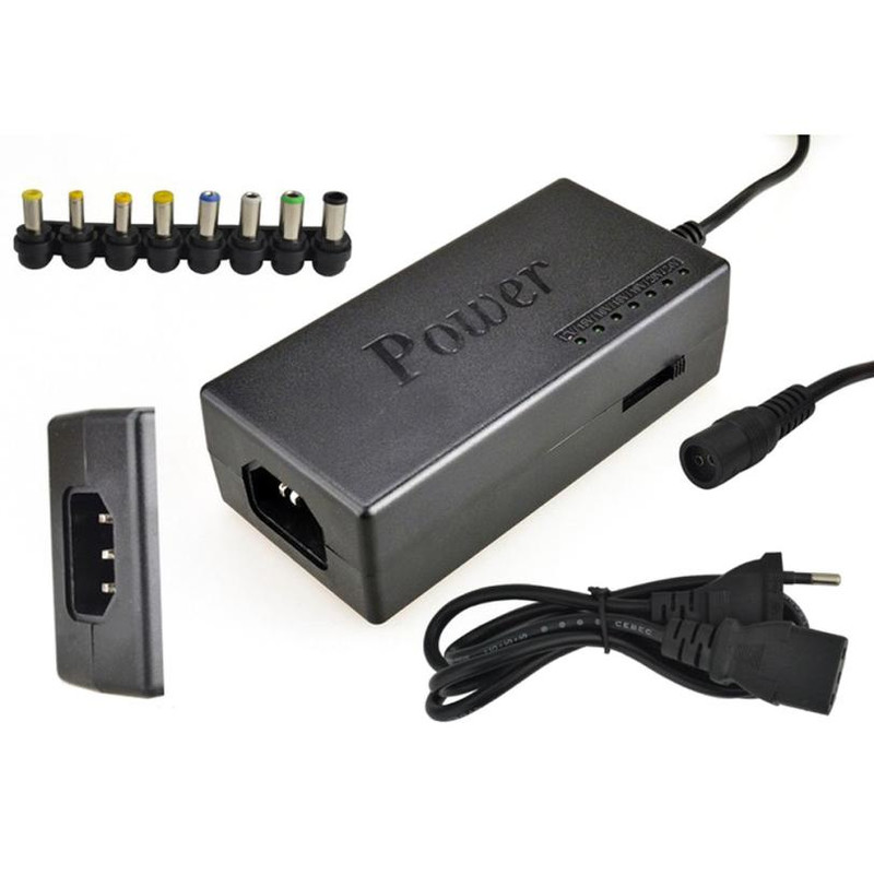 AC Adapter Universal 4.5A 96W 12V, 15V, 16V, 18V, 19V, 20V, 24V For Laptop