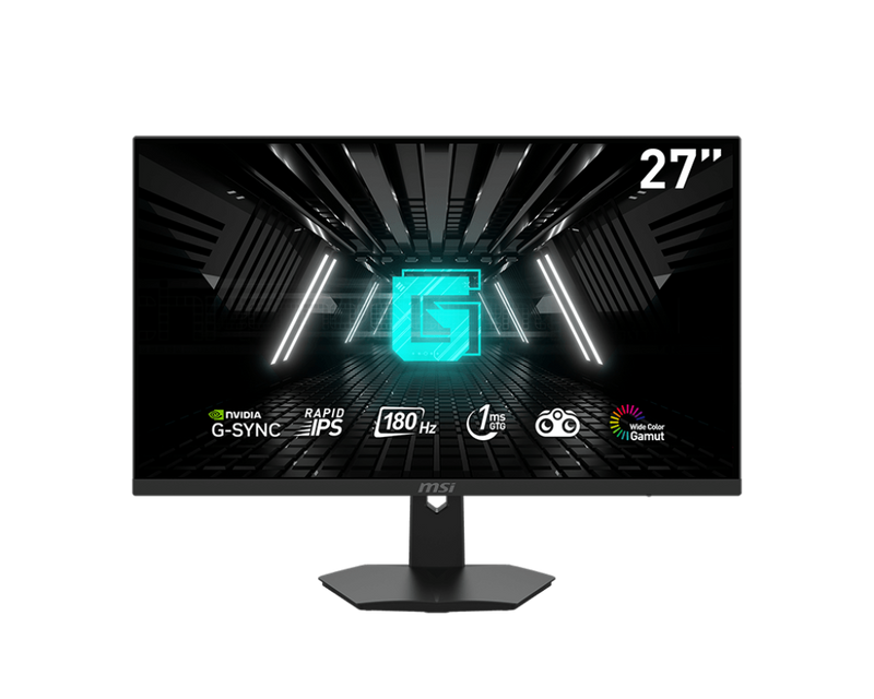 MSI 27" Gaming Monitor, 1920 x 1080 (FHD), IPS, 1ms, 180Hz G-SYNC Compatible, HDMI, Displayport | G274F
