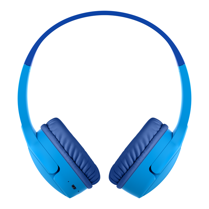 Belkin SoundForm Mini Wireless On-Ear Headphones for Kids, Blue| AUD002BTBL