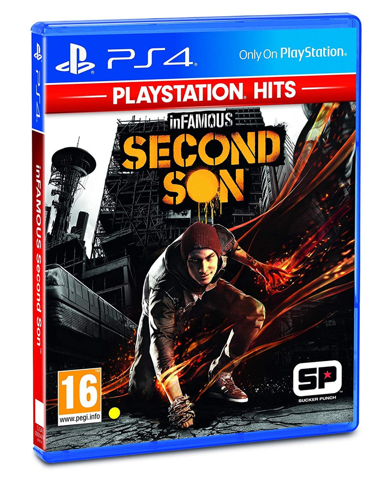 inFAMOUS: Second Son — PS4 Game (Physical Disc) | Sucker Punch Productions