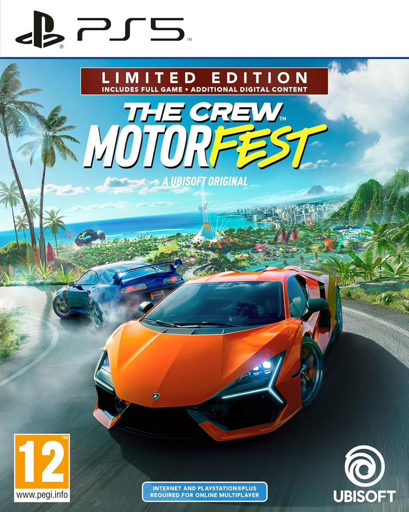 The Crew Motorfest Special Edition PS5 Video Game DVD