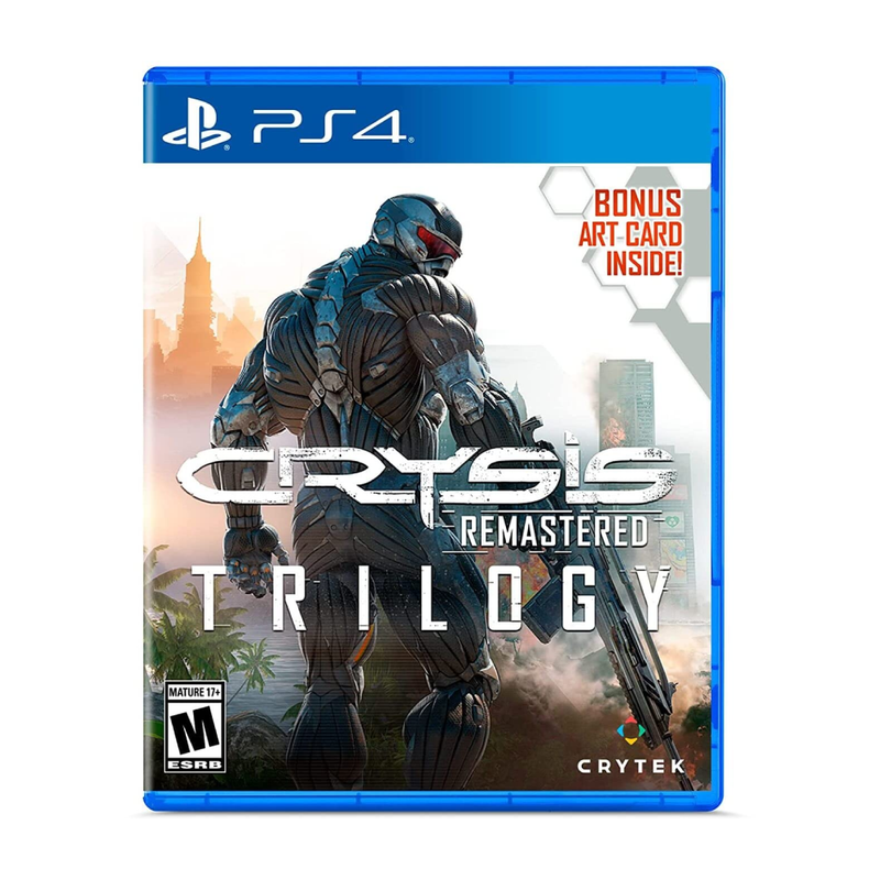 PS4 Crysis Remastered Trilogy DVD