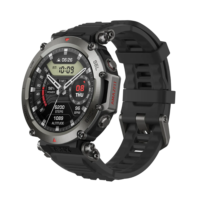 Amazfit T-Rex Ultra smart watch Black | T-Rex Ultra