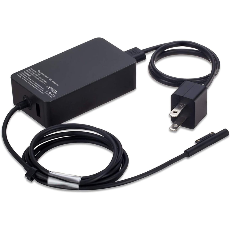 Microsoft Surface Pro 3 Compatible 44W Power Adapter – 15V 2.58A