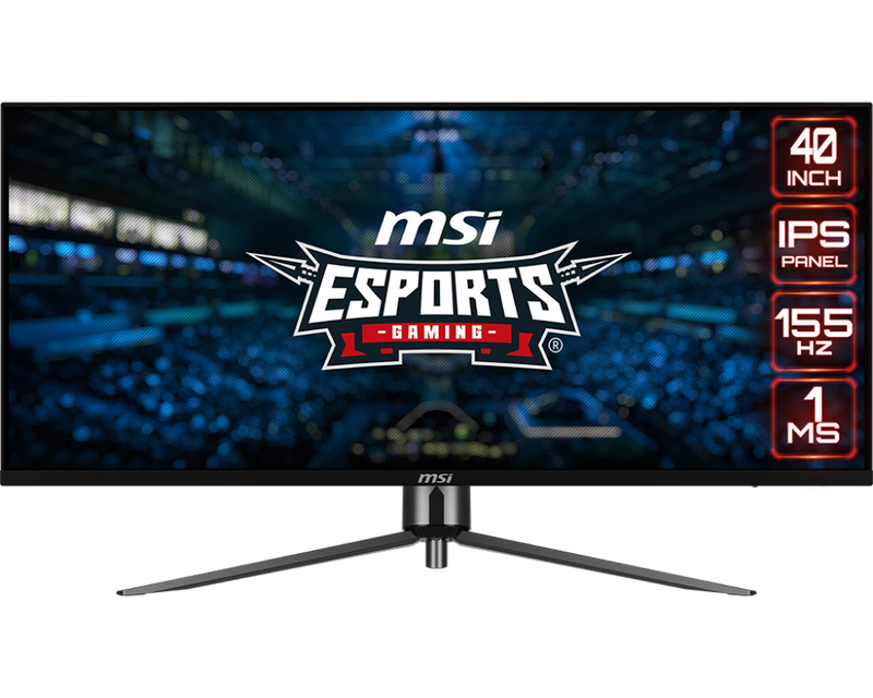 MSI MAG401QR 40″ UWQHD IPS 155HZ Flat Gaming Monitor | MAG401QR