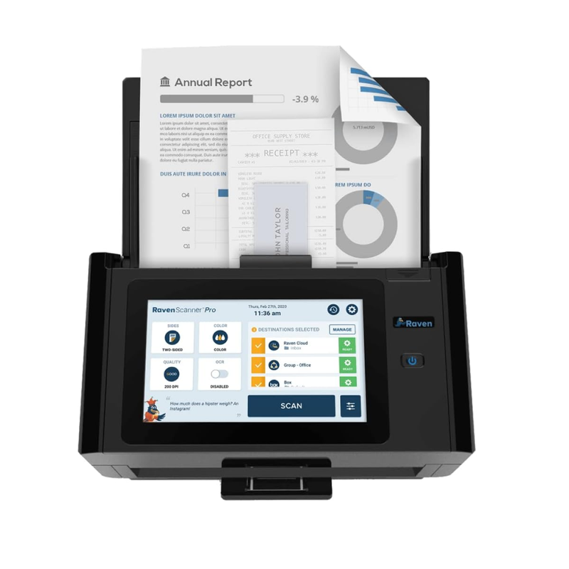 Raven Pro Document Scanner