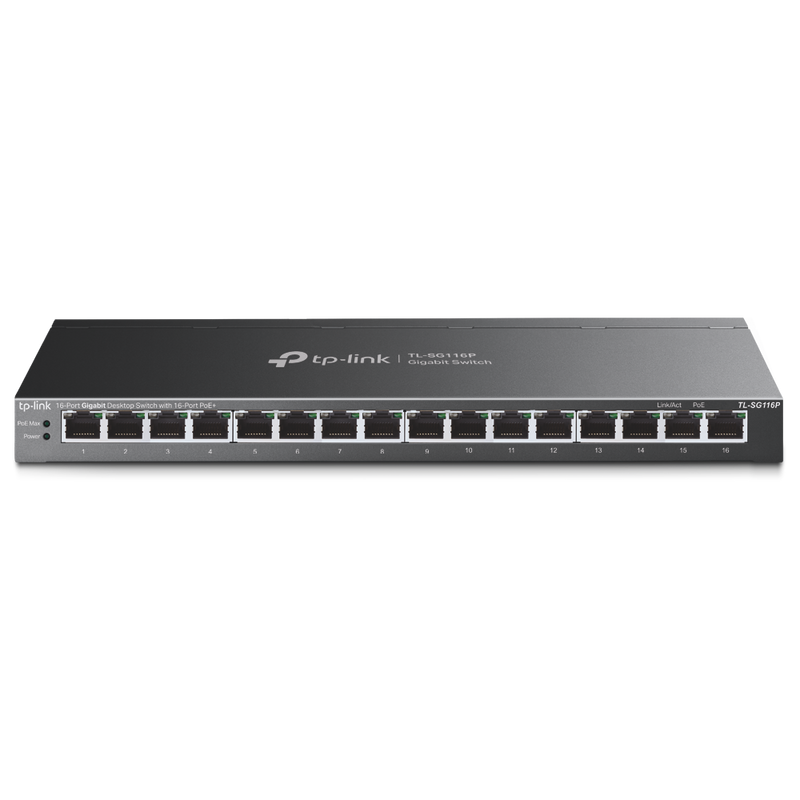 TP-Link 16-Port Gigabit Desktop Switch | TL-SG116P