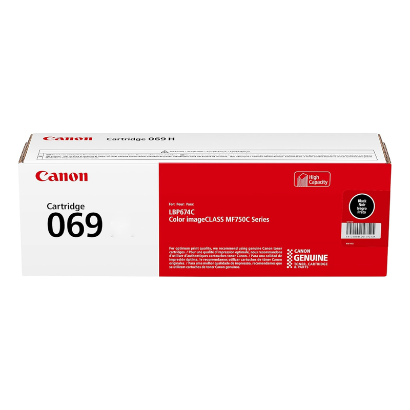 Canon 069 Original Toner Cartridge - Black | TN-069