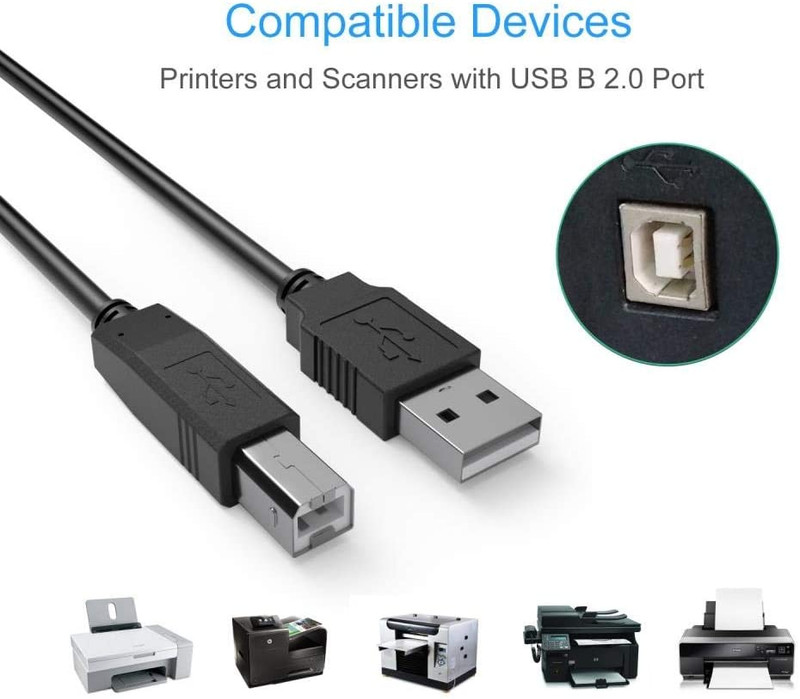 Cable Printer 3 Meters ,Hp/Samsung | CAB-PRINTER-3M