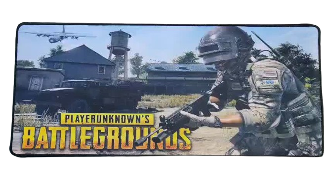 PUBG Battlegrounds Gaming Mouse Pad — 700x300 mm XL Extended Desk Mat