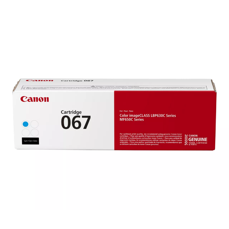 Canon 067 Original Toner Cartridge - Cyan | TN-067