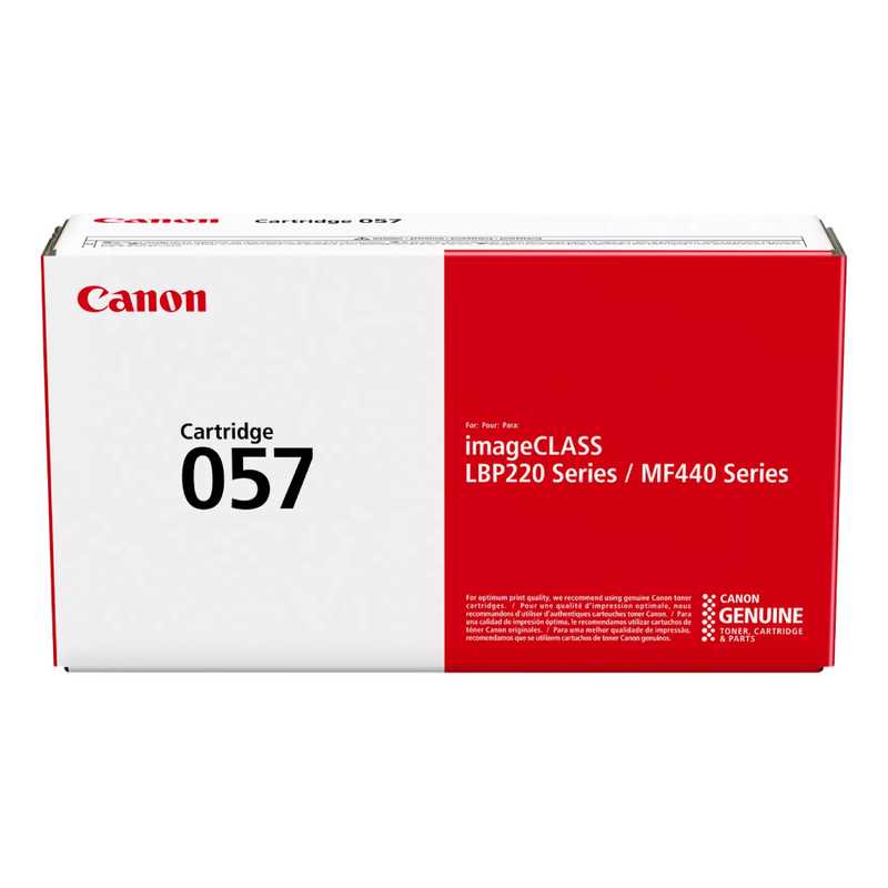 Canon 057 Original Toner Cartridge - Black | TN-057