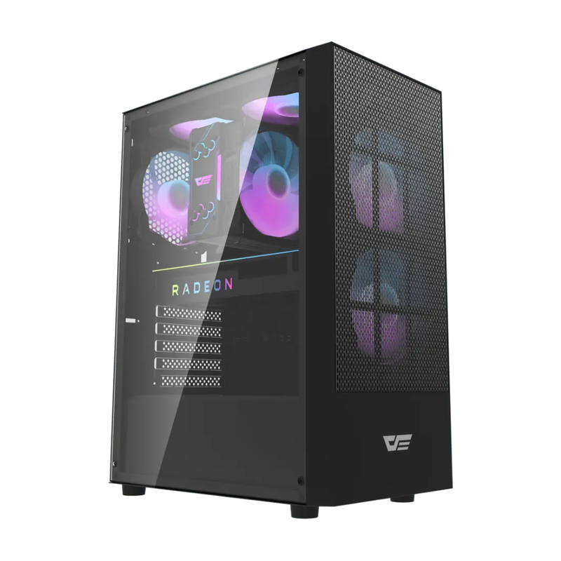DarkFlash A290 ATX PC Case - Black | A290