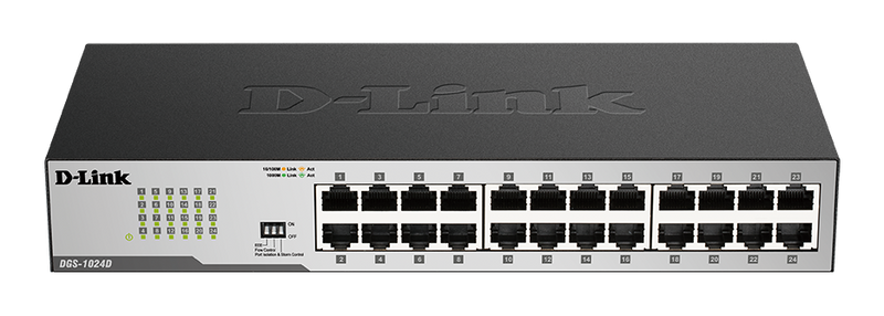 D-Link 24-Port Gigabit Unmanaged Desktop Switch | DGS-1024D/E