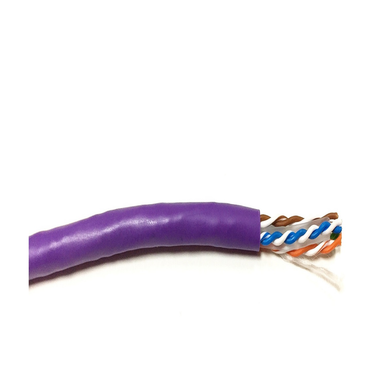 D-link Cat6 UTP 23 AWG PVC Solid Cable - 305m/Roll - Violet Colour | NCB-C6UVLTR-305