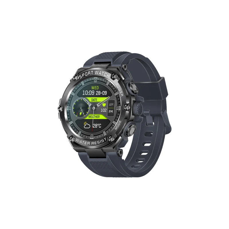 Promate Xwatch-19 Fitness Tracker Smartwatch with BT Calling - Grey | Xwatch-R19