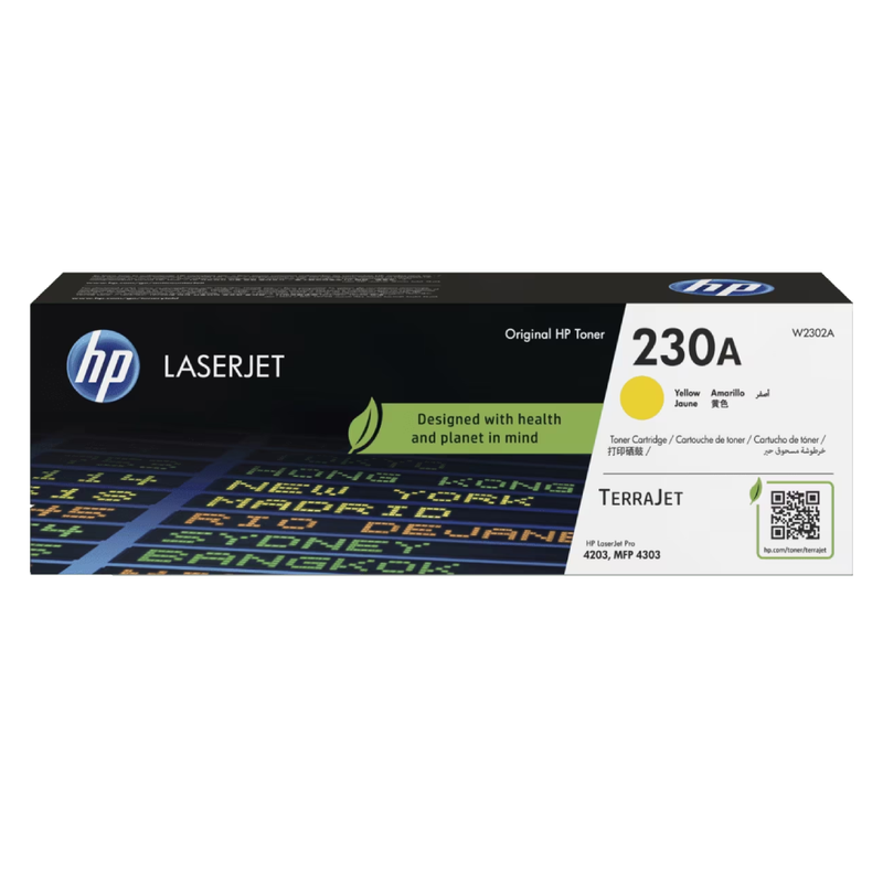 HP 230A Yellow Original LaserJet Toner Cartridge | W2302A