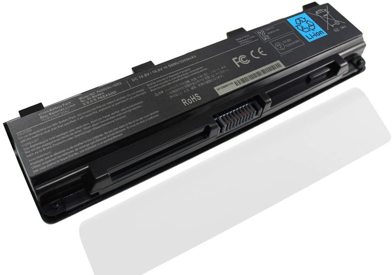 Replacement Battery Compatible with Toshiba Laptops | PA5110U-1BRS PA5108U-1BRS PA5023U-1BRS PA5025U-1BRS PA5027U-1BRS PA5024U PA5109U PA5026U PA5025U PABAS259 PABAS261 PABAS262 PABAS263