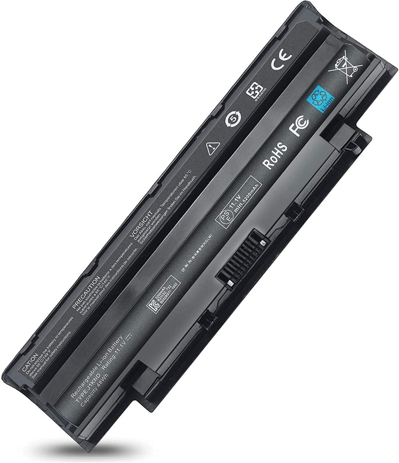 Replacement Battery Compatible with Dell Laptops | N4010 N4010D N5010 N5050 N5010D N5030 N7010 N7110 M501 13R 14R 15R laptop 04YRJH, 06P6PN, 07XFJJ, 312-0233, 312-1205, 383CW, 451-11510, J1KND, WT2P4