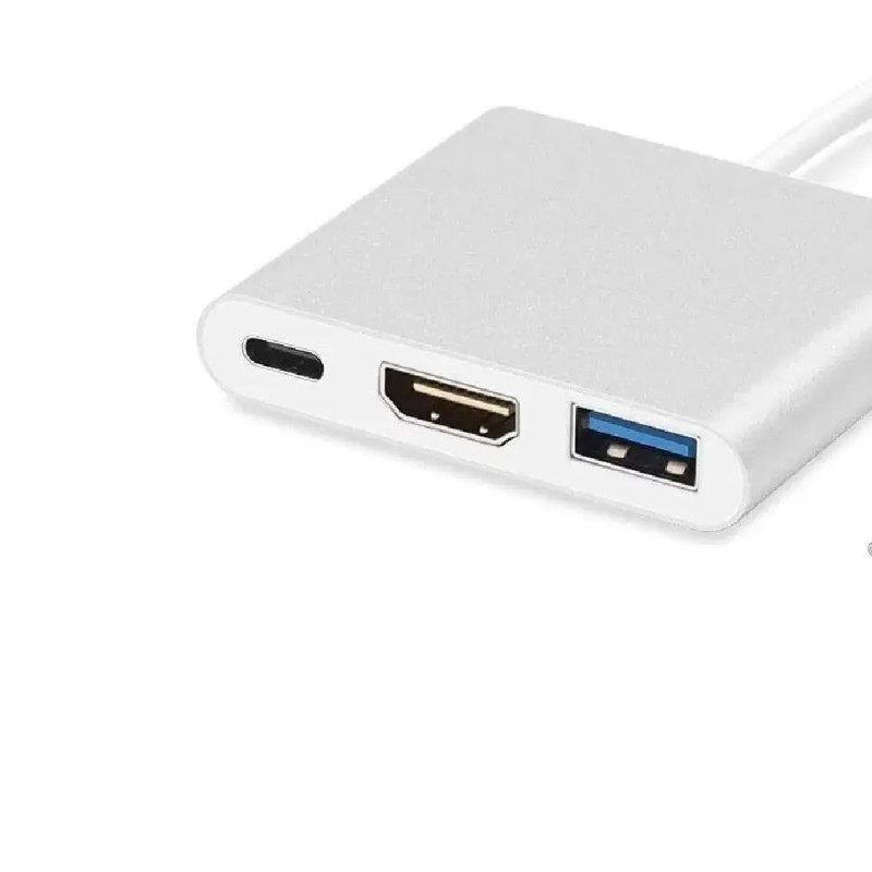 IWAYS 3 IN 1 Type -C To HDMI + PD+USB3.0 Docking Station | IW-TC34