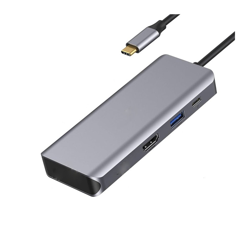 IWAYS 3 IN 1 Type-C To HDMI+USB3.0,USB2.0 Docking Station | IW-TC16