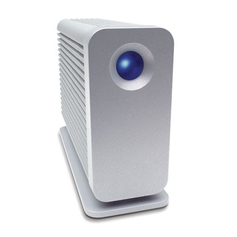 LaCie 3TB Metal RJ-45 1Gbps External Power 5400RPM Silver 3.5″ External HDD | 9000269