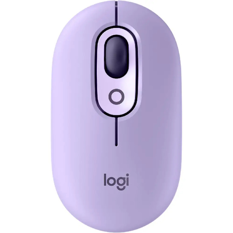Logitech POP Mouse Wireless with Customizable Emojis SilentTouch Bluetooth ,Cosmos | 910-006621
