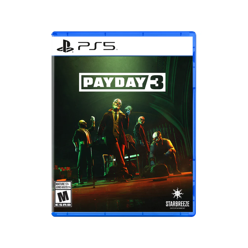 PS5 Pay Day Game DVD