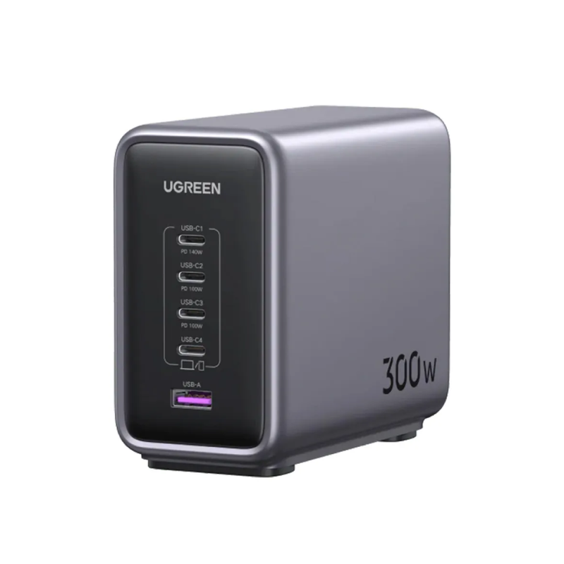 UGREEN NEXODE 300W GaN Tech 5 PORTS Charger For Phone | 90903B