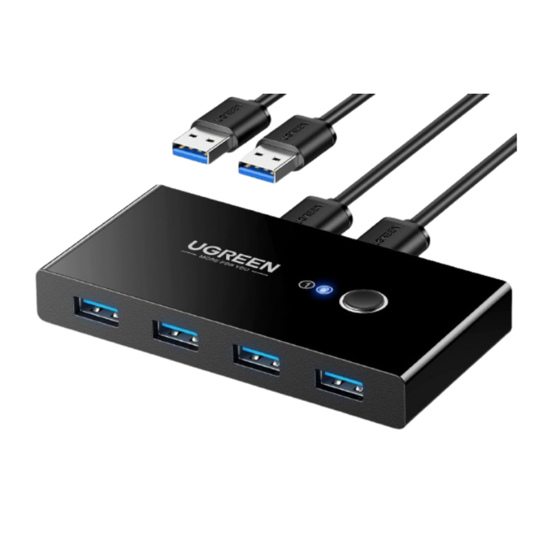 UGREEN 2 In 4 Out USB 3.0 Switch Box | 30768