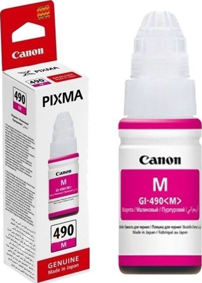 Canon INK GI-490 MAGENTA INK BOTTLE - Original