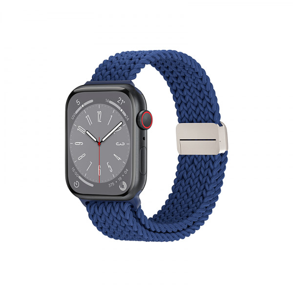 WIWU 42/44/45/49 Nylon Braided Magnetic Watch Band Wi-WB004 Blue | WB004-BL