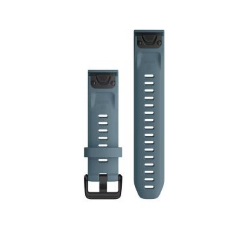 Garmin QuickFit Silicone Band for Fenix 6S- Lakeside Blue - 20 mm | 010-12867-00X