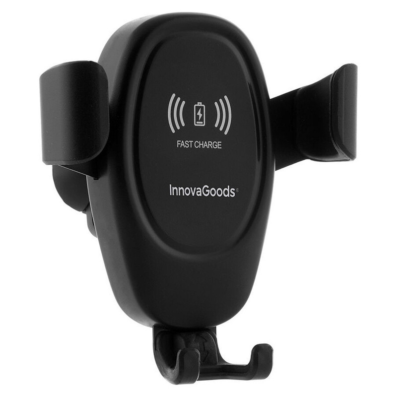 InnovaGoods Mobile Phone Holder with Wireless Charger for Cars Wolder | V0103067