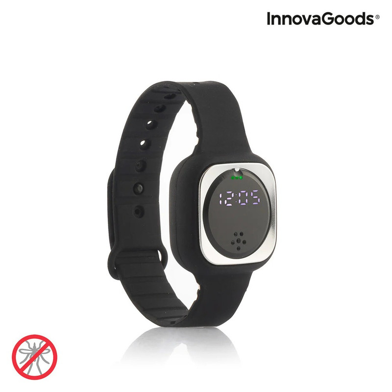 InnovaGoods Ultrasonic Mosquito-repellent Watch Wristquitto | V0103460