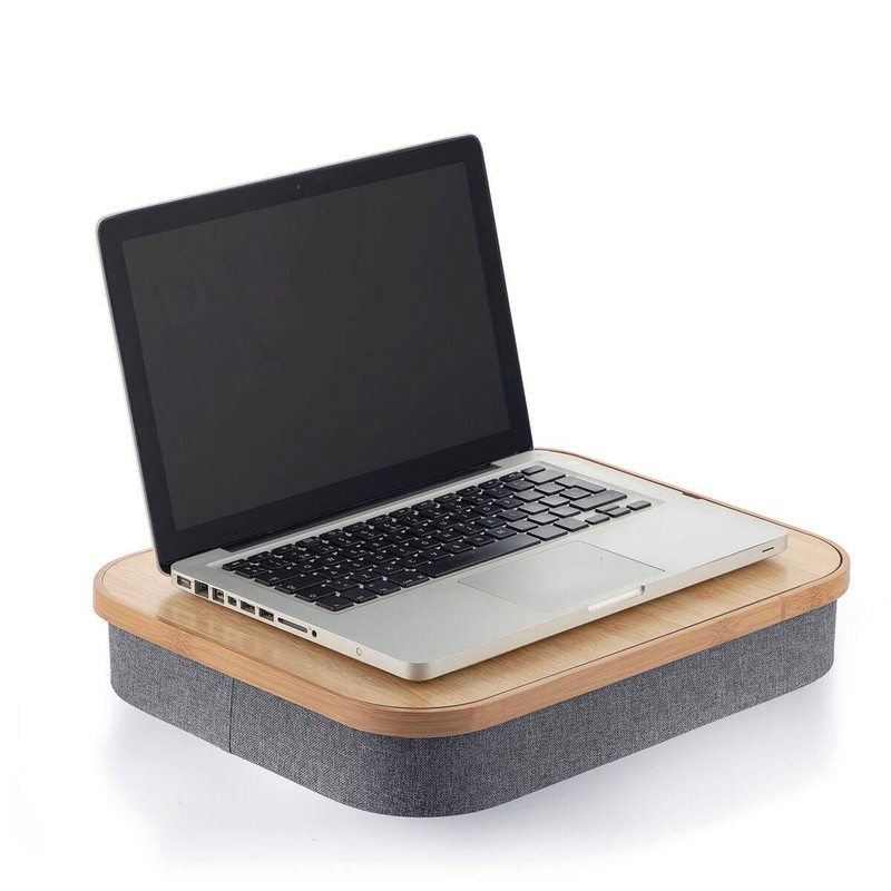 InnovaGoods Portable Laptop Desk with Storage Tray Larage | V0103308