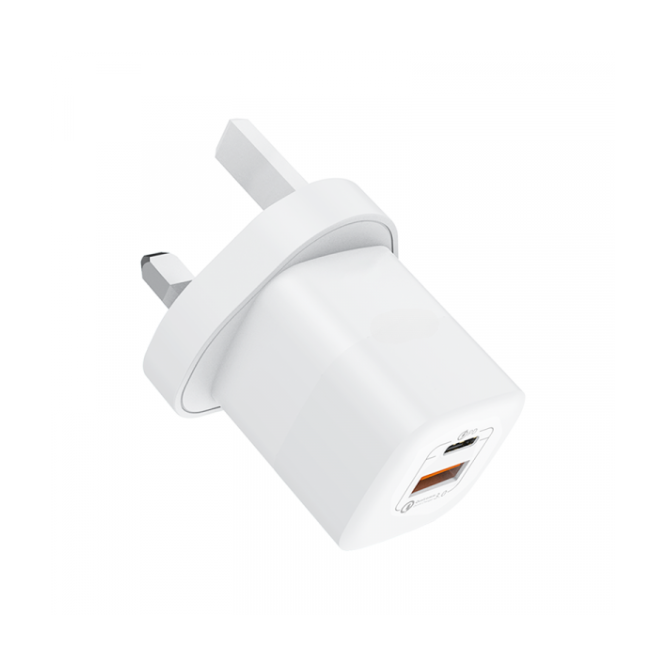 WIWU EU/ Jello 35W QC+PD, GaN Fast Charger , Wi- U018 White | WI-U018-WT