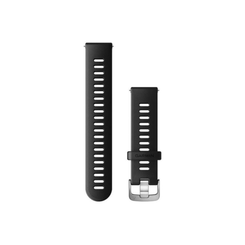 Garmin Quick Release Bands for Forerunner 55/645/245/VENU/VENUSQ/VIVOMOVE 3/ VIVOMOVE LUXE / VIVOMOVE STYLE / VIVOACTIVE 3 - 20MM - Black | 010-11251-9p
